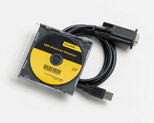 Fluke 884X-USB Savienojumam ar PC