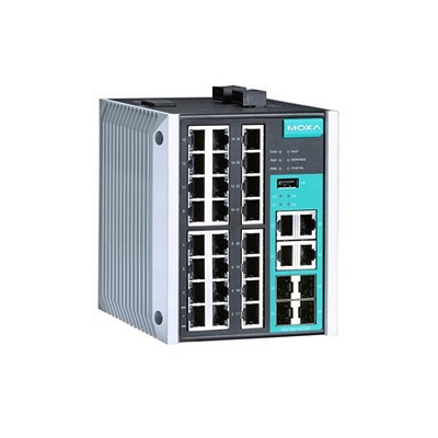 Moxa EDS-528E-4GTXSFP-LV-T Industrial switch